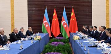  A Joint Declaratıon of the Republic of Azerbaijan and the People’s Republic of China on the establishment of a strategic partnership was adopted as part of the Summit of the Shanghai Cooperation Organization in Astana 