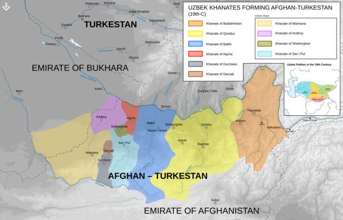  Rivers, the borders of Afghanistan and the division of historic Turkestan 